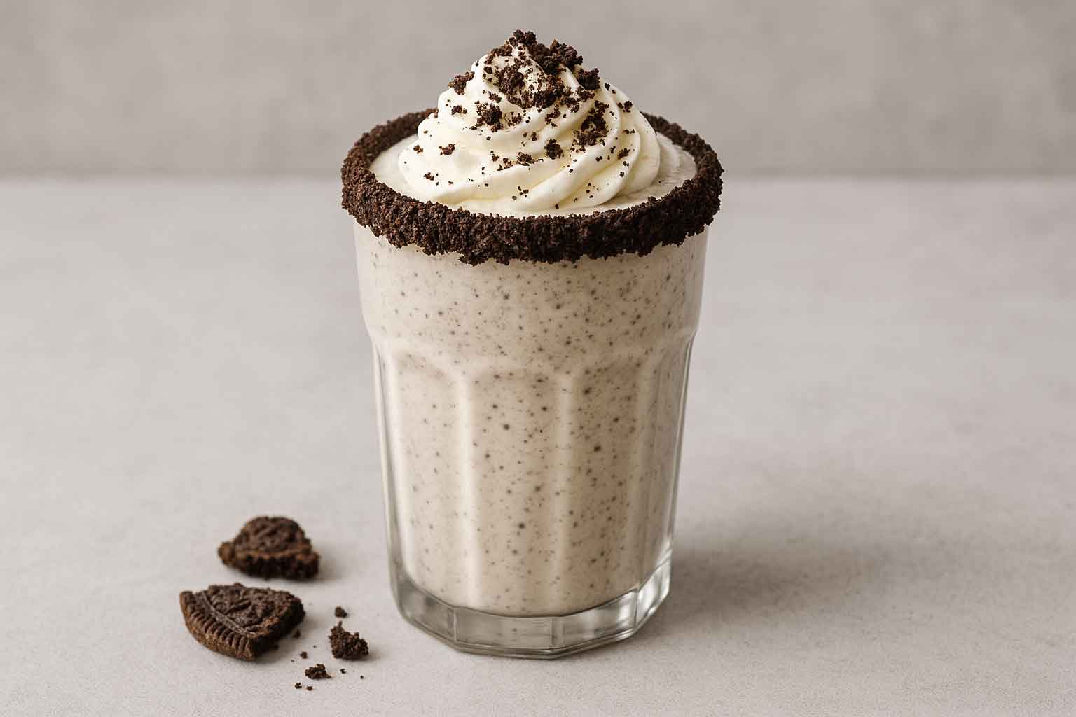 Oreo milkshake